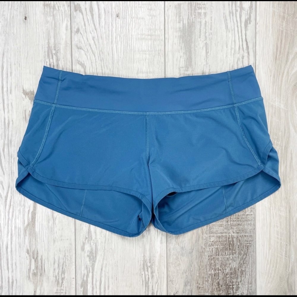 Lululemon Speed Short Illuminight Blue RARE